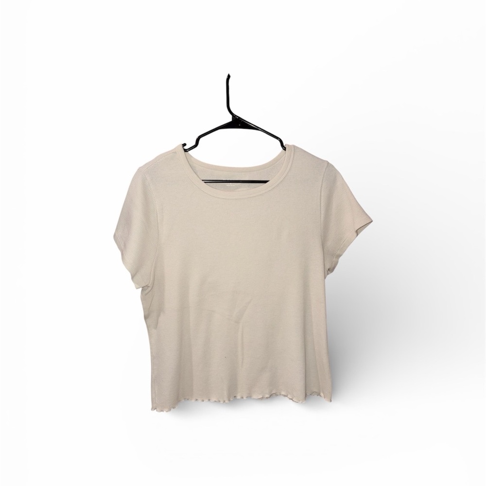 Old Navy Women’s Cream T Shirt Size XL